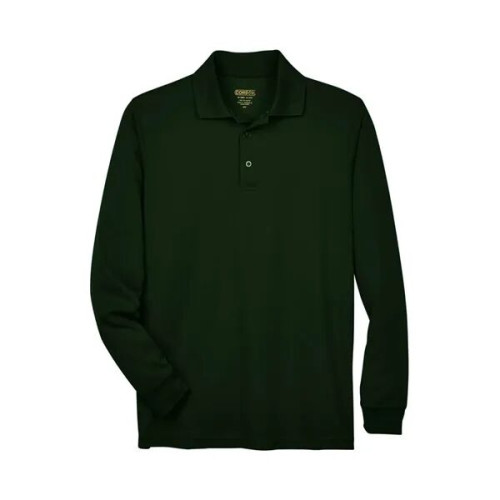CORE365 Men's Pinnacle Performance Long Sleeve Pique Polo