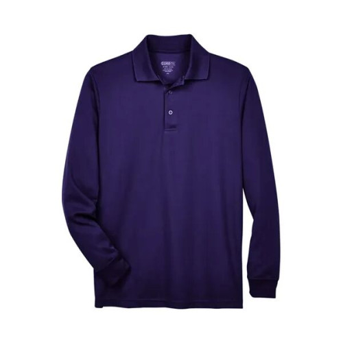 CORE365 Men's Pinnacle Performance Long Sleeve Pique Polo