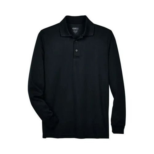 CORE365 Men's Pinnacle Performance Long Sleeve Pique Polo