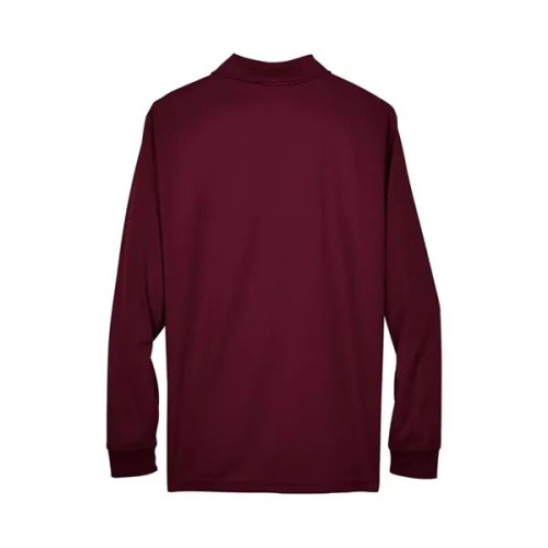CORE365 Men's Pinnacle Performance Long Sleeve Pique Polo