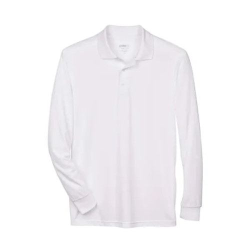 CORE365 Men's Pinnacle Performance Long Sleeve Pique Polo