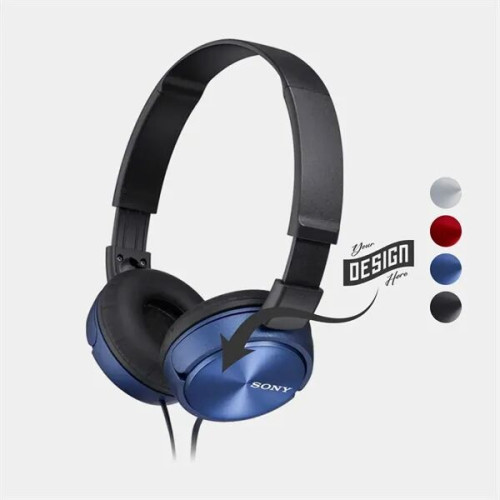 Sony® Wired On-Ear Folding Lightweight Headphones