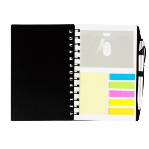 Allegheny Sticky Notes, Flags and Pen Notebook