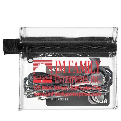 Small Zipper Storage Pouch