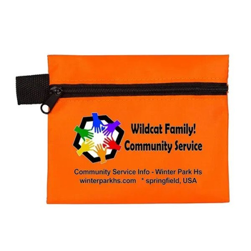 Small Zipper Storage Pouch