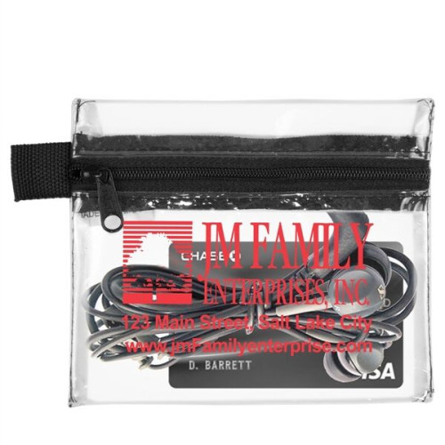 Small Zipper Storage Pouch