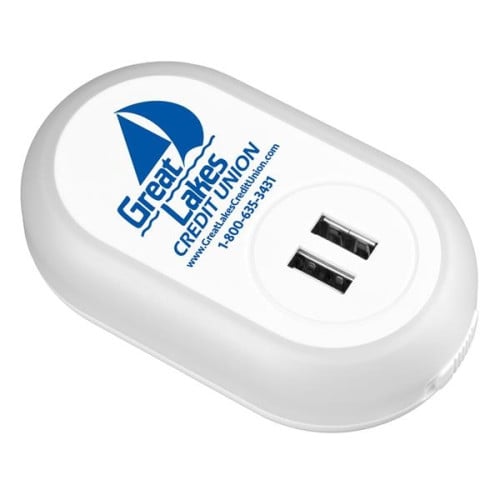 ChargeBright - Night Light Wall Charger