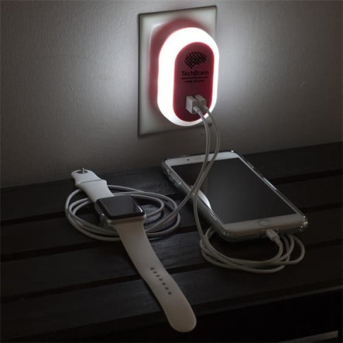 ChargeBright - Night Light Wall Charger