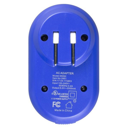 ChargeBright - Night Light Wall Charger