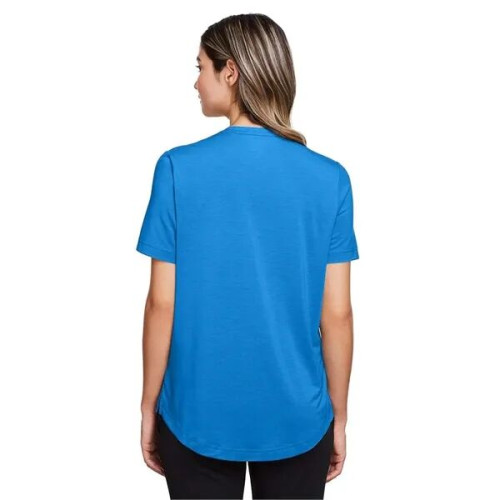 North End Women's JAQ Snap-Up Stretch Performance Polo