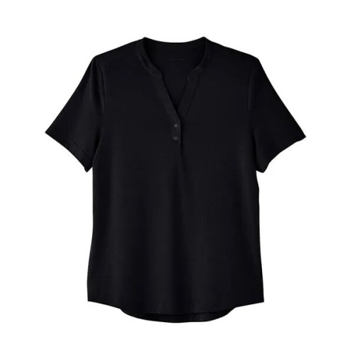 North End Women's JAQ Snap-Up Stretch Performance Polo