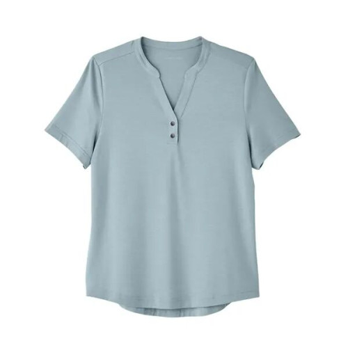 North End Women's JAQ Snap-Up Stretch Performance Polo