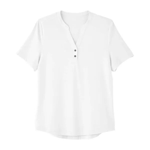 North End Women's JAQ Snap-Up Stretch Performance Polo