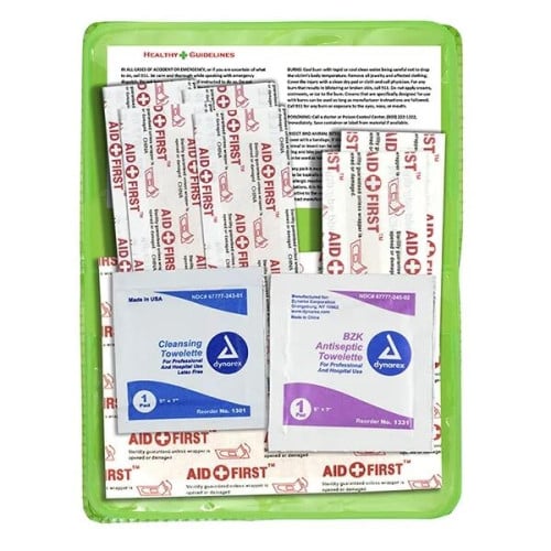 HEAL-ON-THE-GO 10 Piece Economy First Aid Kit