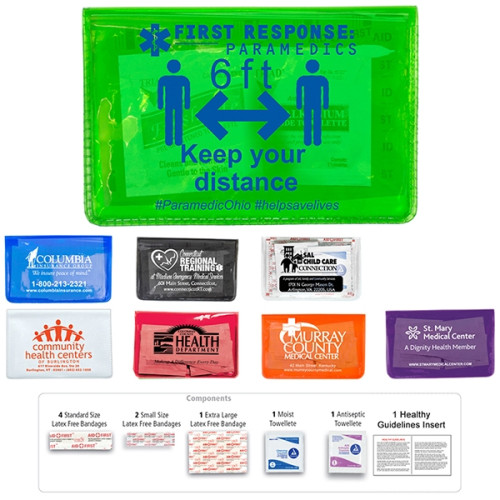HEAL-ON-THE-GO 10 Piece Economy First Aid Kit