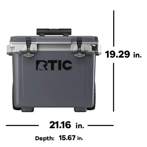 RTIC 22 qt Ultra Light Cooler with Wheels