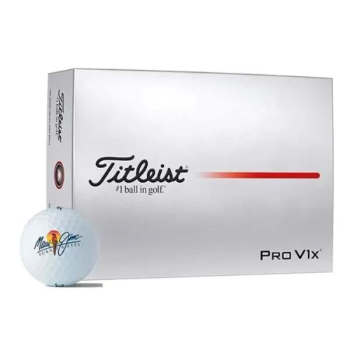 Titleist Pro V1x Golf Balls with Custom Imprints