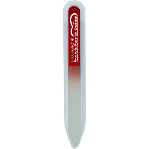 Nailed It Tempered Glass Nail File in Clear Sleeve
