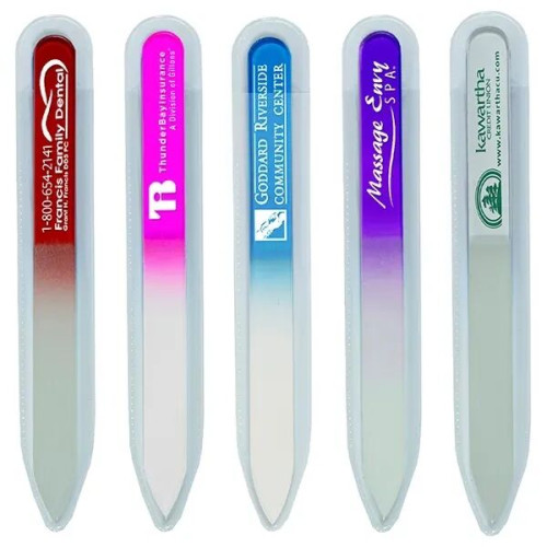 Nailed It Tempered Glass Nail File in Clear Sleeve