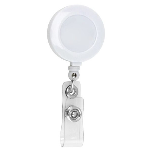 30" Cord Round Retractable Badge Reel