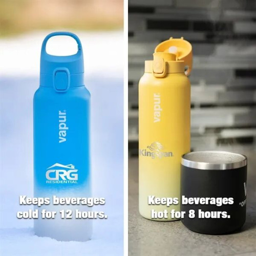 Vapur® Chill 20oz Insulated Water Bottle Sunbeam Yellow