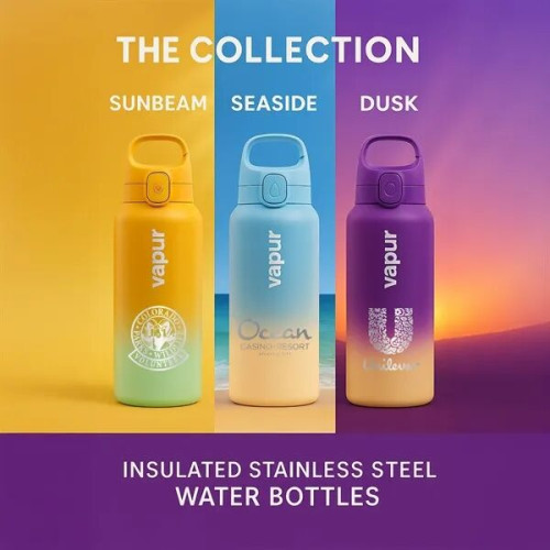 Vapur® Chill 20oz Insulated Water Bottle Sunbeam Yellow