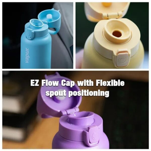 Vapur® Chill 20oz Insulated Water Bottle Seaside Blue