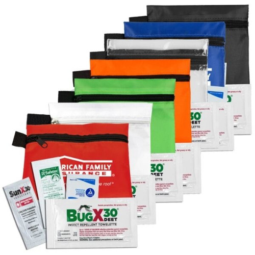 Stay Safe Kit 4 Piece Insect Repellent in Zipper Pouch