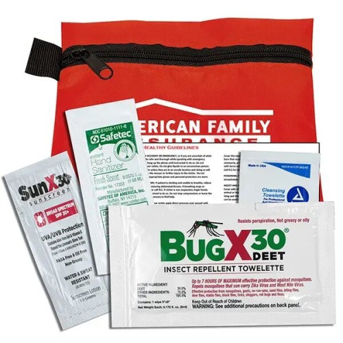 Stay Safe Kit 4 Piece Insect Repellent in Zipper Pouch