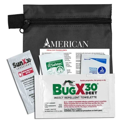 Stay Safe Kit 4 Piece Insect Repellent in Zipper Pouch