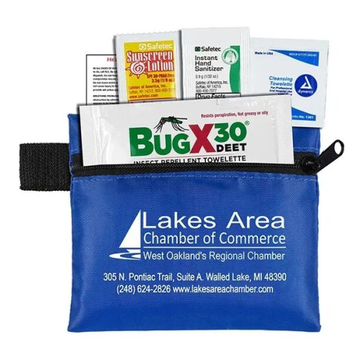 Stay Safe Kit 4 Piece Insect Repellent in Zipper Pouch