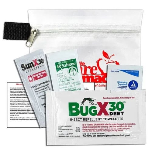 Stay Safe Kit 4 Piece Insect Repellent in Zipper Pouch