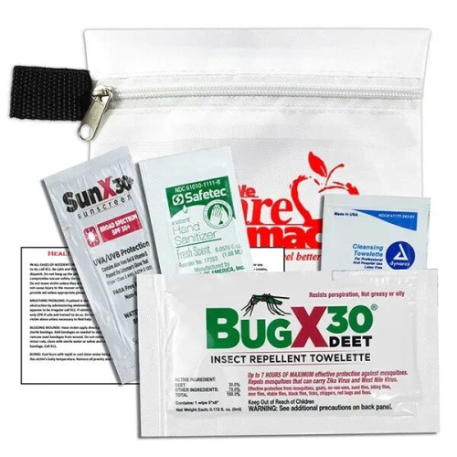 Stay Safe Kit 4 Piece Insect Repellent in Zipper Pouch