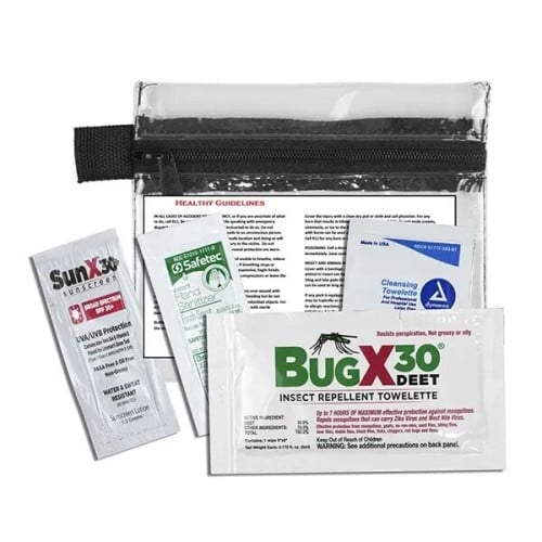 Stay Safe Kit 4 Piece Insect Repellent in Zipper Pouch