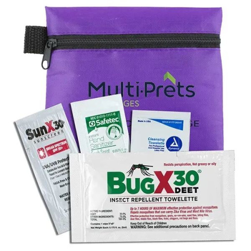 Stay Safe Kit 4 Piece Insect Repellent in Zipper Pouch