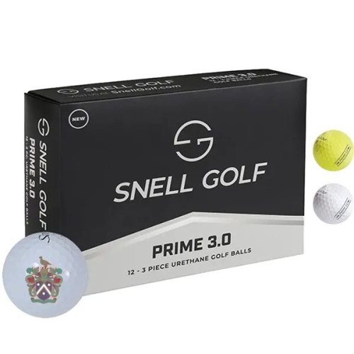 Snell PRIME 3.0 Golf Balls with Custom Imprints