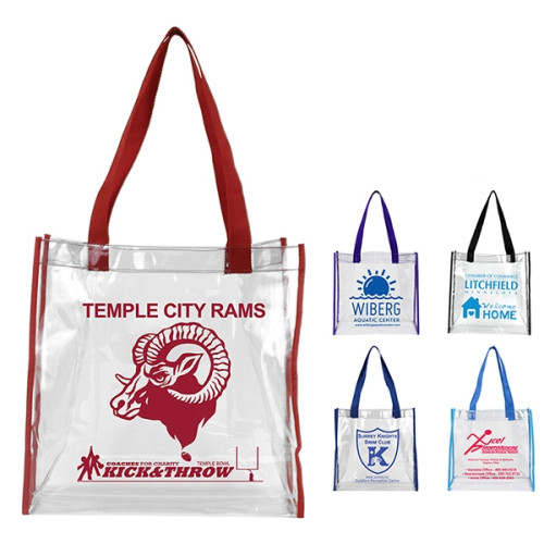 Matterhorn Clear Vinyl Stadium Compliant Tote Bag