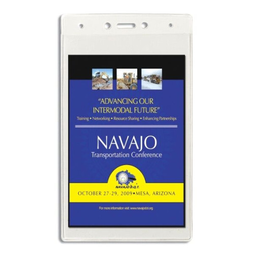 Toledo Blank Backstage or Pit Pass Size Holder