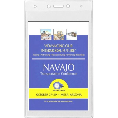 Toledo Blank Backstage or Pit Pass Size Holder