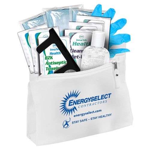 Ilene 14 Piece First Aid Carry ALL Kit inserted into Zipper