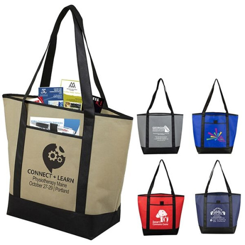 Convention, Corporate, Travel and Beach Tote Bag