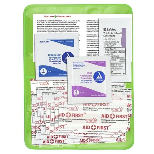 HEAL-ON-THE-GO 15 Piece Economy First Aid Kit