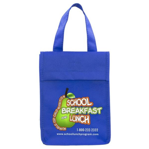 Gusset - "BAG-IT" Value Priced Lightweight Lunch Tote Bag
