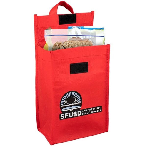 Gusset - "BAG-IT" Value Priced Lightweight Lunch Tote Bag