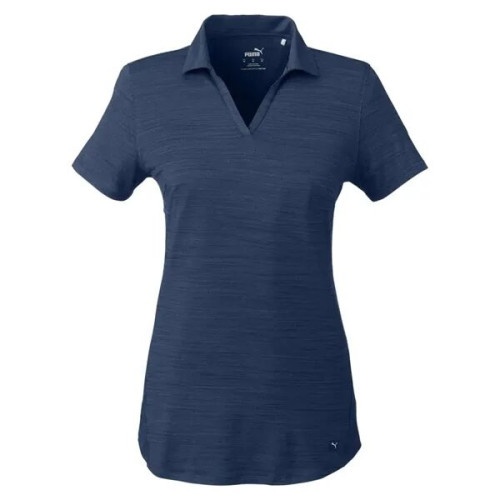 Puma Golf Women's Cloudspun Free V-neck Polo