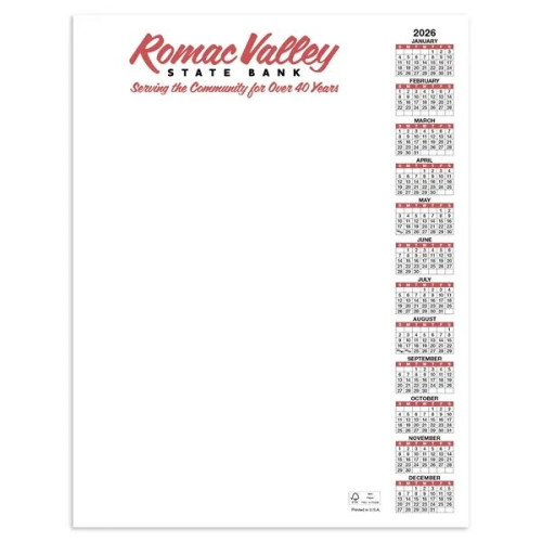 Skinner & Kennedy® Scratch Pad Calendar