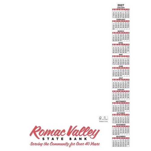 Skinner & Kennedy® Scratch Pad Calendar