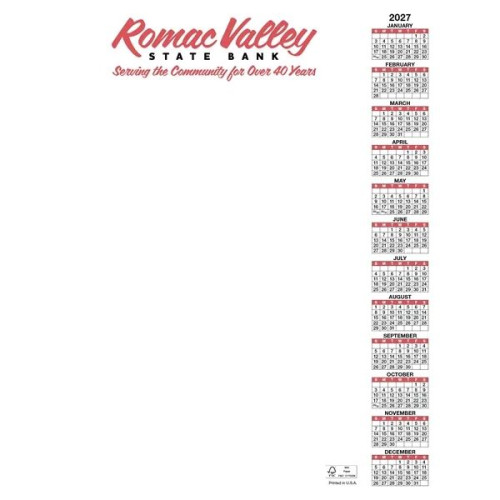 Skinner & Kennedy® Scratch Pad Calendar