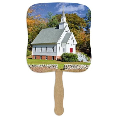 Skinner & Kennedy® Little White Church - Pictorial Fan