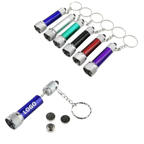 Portable Keychain Light Led Small Flashlight MOQ 50